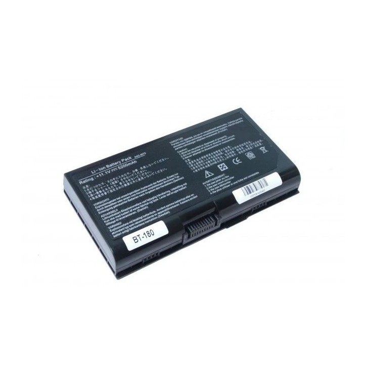 MBXAS-BA0162 CoreParts Laptop Batteria For Asus 65WH 8Cell Li-ion 14.8V 4.4Ah Black BENQ JoyBook S57 SeriesAsus:Asus F70 Series(