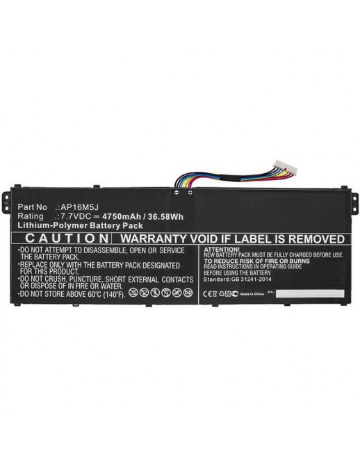 MBXAC-BA0087 MBXAC-BA0087 CoreParts Laptop Batteria for Acer 36.6Wh Li-ion 7.7V 4.45Ah AP16M5J