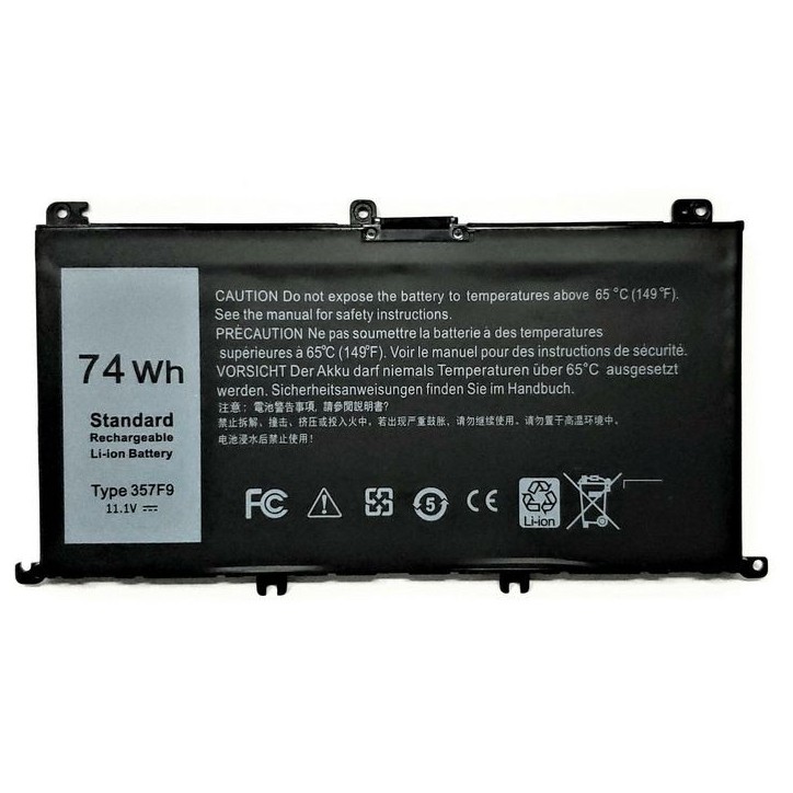 MBXDE-BA0174 CoreParts Laptop Batteria For Dell 50Wh 3Cell Li-Pol 11.4V 4400mAh Black Dell: Dell G5 15 Series Dell G5 5587 Serie