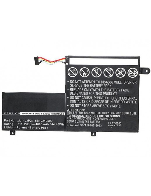 MBXLE-BA0096 MBXLE-BA0096 CoreParts Laptop Batteria for Lenovo 40Wh Li-Pol 11.1V 3600mAh Black Edge 2 (2-1580) Edge 2 15 Edge...