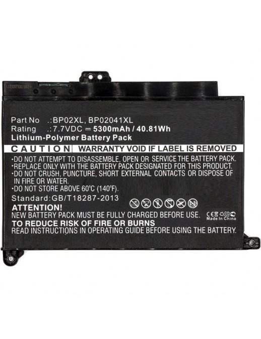 MBXHP-BA0082 MBXHP-BA0082 CoreParts Laptop Batteria for HP 39Wh Li-Pol 7.7V 5100mAh Black Pavilion 15-AU010WM Pavilion 15-AU0...