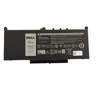 1W2Y2 1W2Y2 Dell Batteria 55WHR 4 Cell Lithium Ion MC34Y 242WD 01W2Y2