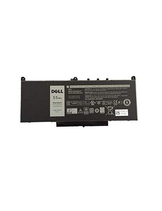 1W2Y2 1W2Y2 Dell Batteria 55WHR 4 Cell Lithium Ion MC34Y 242WD 01W2Y2