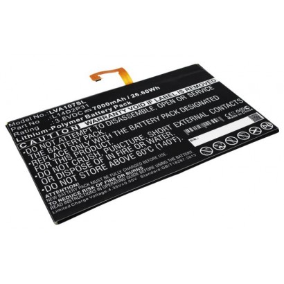 SB18C03763 SB18C03763 Lenovo Replacement Batteria for Lenovo Tab 2 and Tab 4 tablets 7000mAh capacity 3.8V voltage 26.6Wh ene...