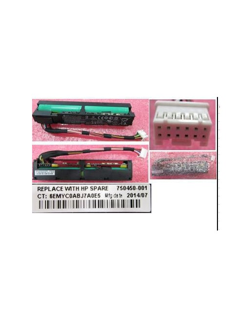 750450-001-RFB 750450-001-RFB Hewlett Packard Enterprise 96W Smart Storage Batteria 878643-001