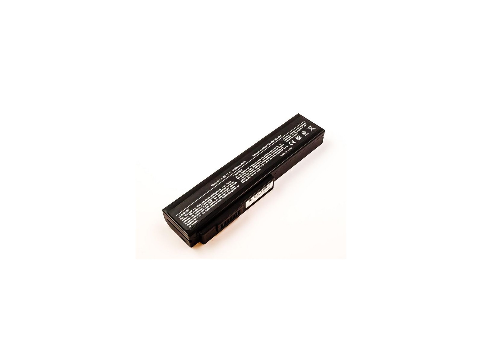 MBI1988 MBI1988 CoreParts Laptop Batteria for Asus 48,84Wh 6 Cell Li-ion 11,1V 4400mAh Black L062066 07G016HJ1875 07G016DT187...
