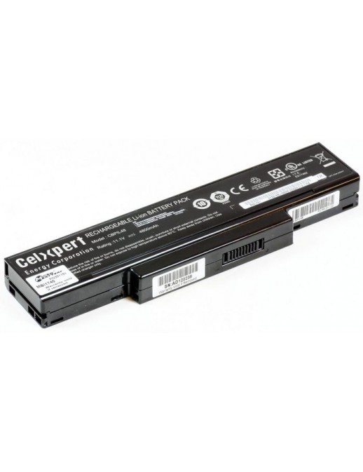 MBI1740 MBI1740 CoreParts Laptop Batteria for MSI 47.52Wh 6 Cell Li-ion 10.8V 4400mAh Black 957-14XXXP-103 957-14XXXP-107 BTY...