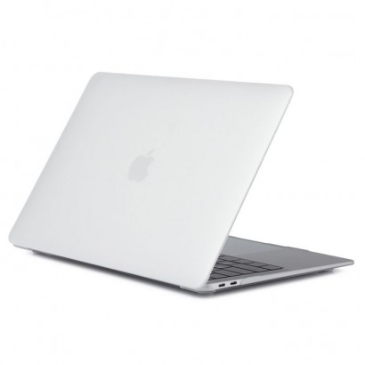 ES690001-BULK ES690001-BULK eSTUFF Hardshell Case for Macbook Air 13.3" - Frosted Clear