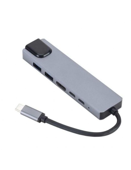 ES623012 ES623012 eSTUFF USB-C 6-in-1 Mobile Hub