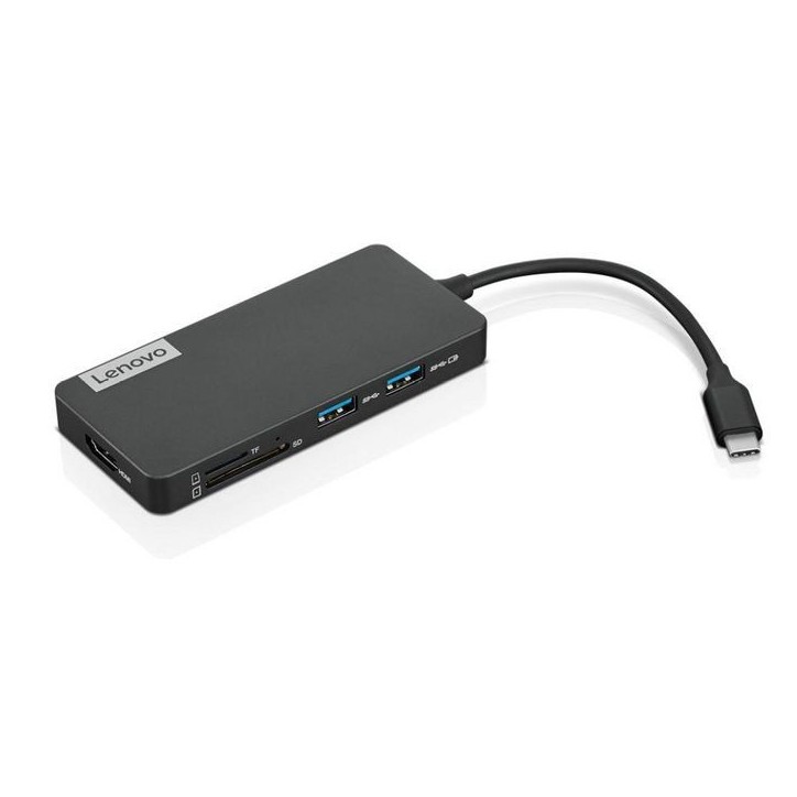 4X90V55523 Lenovo USB-C 7-in-1 Hub 1 x USB Type C 2 x USB 3.0 1 x USB 2.0 1 x HDMI 92 g