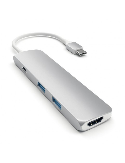 ST-CMAS ST-CMAS Satechi Type-C Slim Multi-Port Adapter 4K