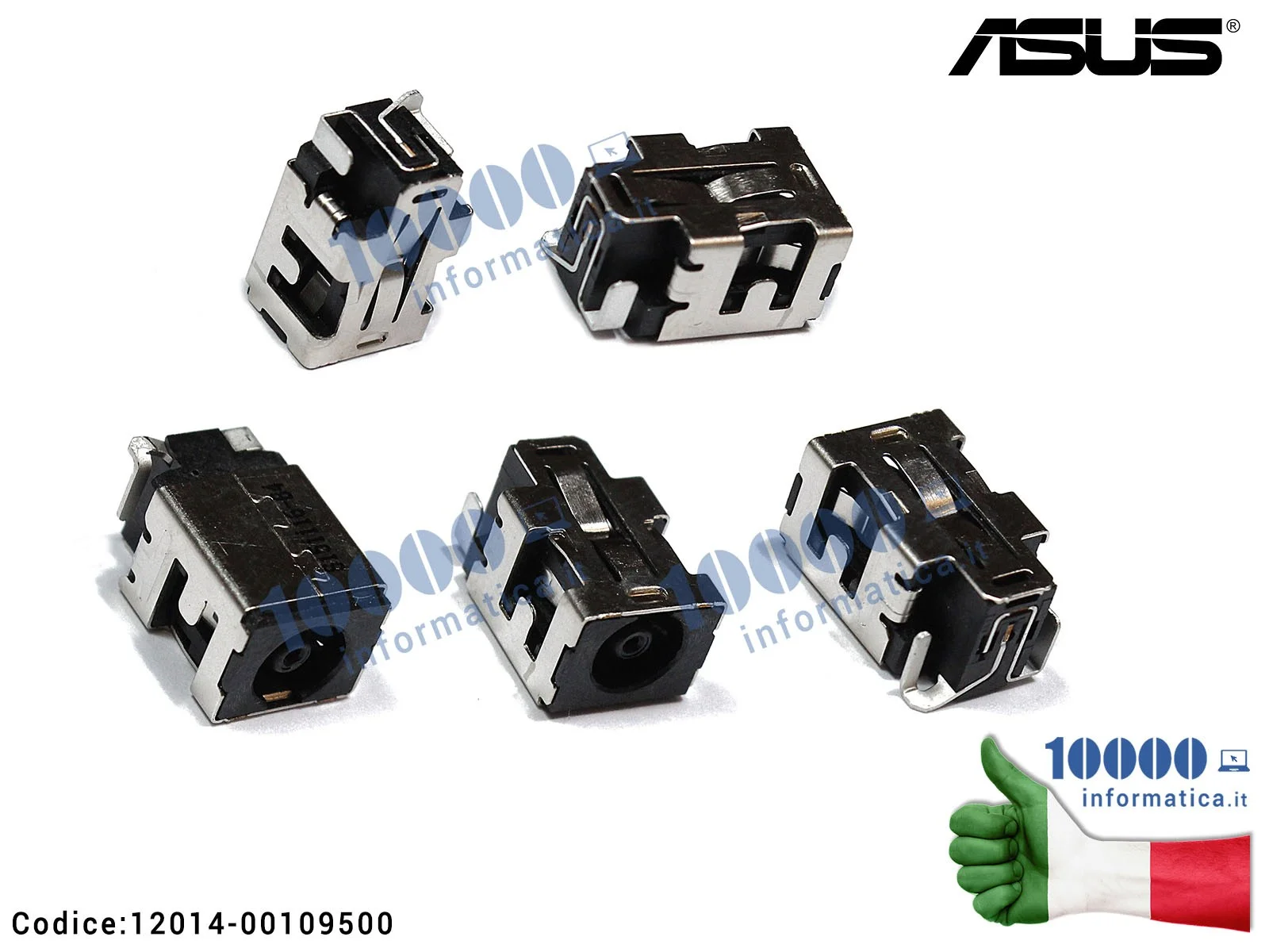 12014-00109500 Connettore di Alimentazione DC Power Jack PJ122 ASUS P552LA P552LJ P552SA P553UA