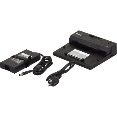 452-11424 452-11424 Dell EURO Simple E-Port II with 130W Alimentatore AC Adapter USB 3.0 without stand (Kit) 0452-11424