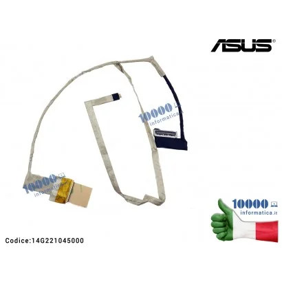 14G221045000 Cavo Flat LCD ASUS K53B K53BR K53BY K53TA K53TK K53U K53Z A53B A53BR A53BY A53TA A53TK A53U A53Z X53B X53BR X53B...