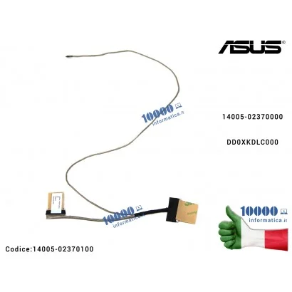 14005-02370100 Cavo Flat LCD ASUS X405 X405U X405UA X405UQ X405UQ S405U S405UA S405UQ S405UQ 14005-02370100 DD0XKDLC000 14005...