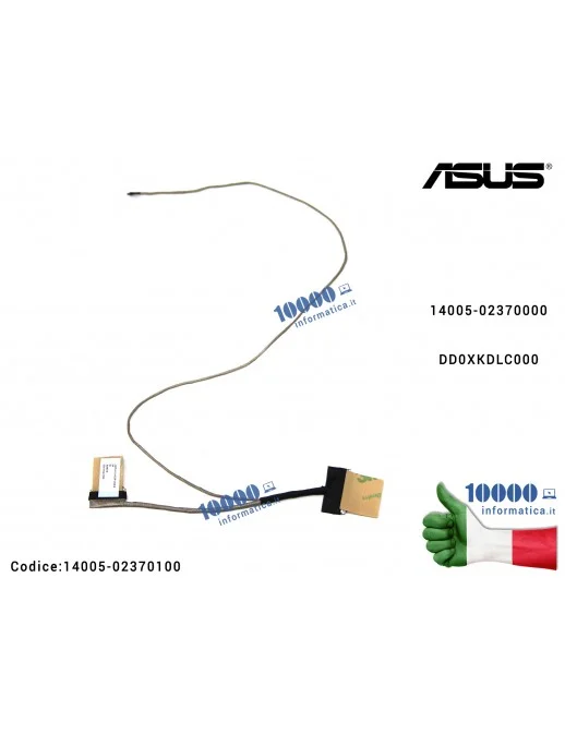 14005-02370100 Cavo Flat LCD ASUS X405 X405U X405UA X405UQ X405UQ S405U S405UA S405UQ S405UQ 14005-02370100 DD0XKDLC000 14005...