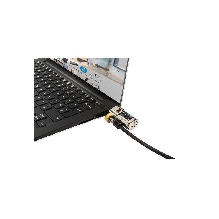 461-AAEU Dell 461-AAEU cable lock Black Chrome 1.8 m 0461-AAEU