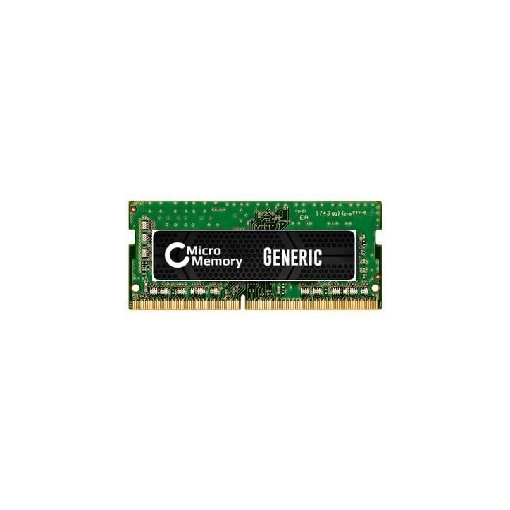 MMHP180-8GB CoreParts 8GB Memory Module for HP 2666Mhz DDR4 Major SO-DIMM 4VN06AA 4VN06AAAC3 MMHP180-8GB CoreParts 8GB Memory Module for HP 2666Mhz DDR4 Major SO-DIMM 4VN06AA 4VN06AAAC3