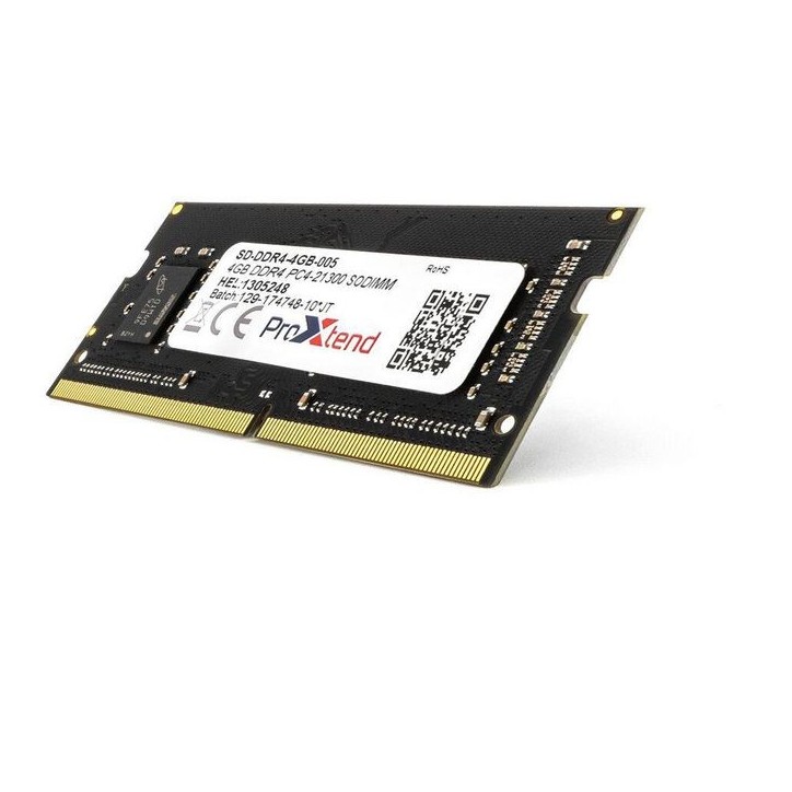 SD-DDR4-4GB-005 ProXtend 4GB DDR4 PC4-21300 2666MHz 827365 SD-DDR4-4GB-005 ProXtend 4GB DDR4 PC4-21300 2666MHz 827365