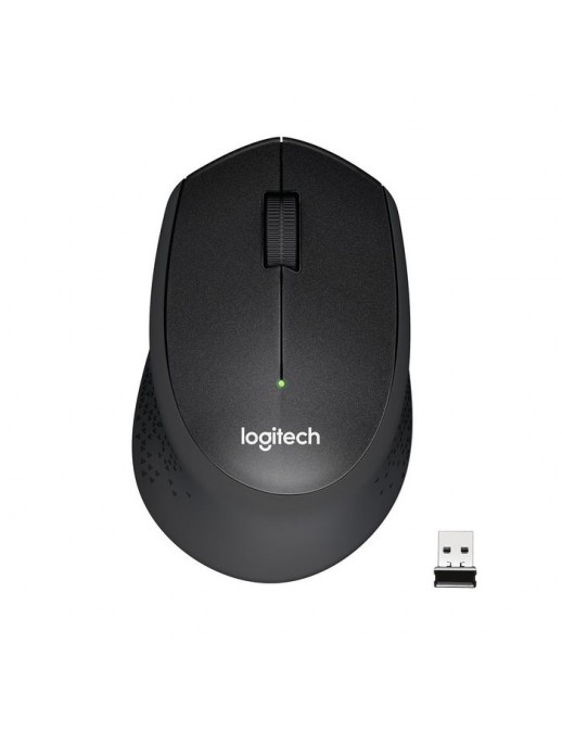 910-004909 910-004909 Logitech M330 Silent Plus, 1000 dpi, USB 2.4GHz, 1xAA, Black ALKALINE - Alkaline Batteries - No restict...