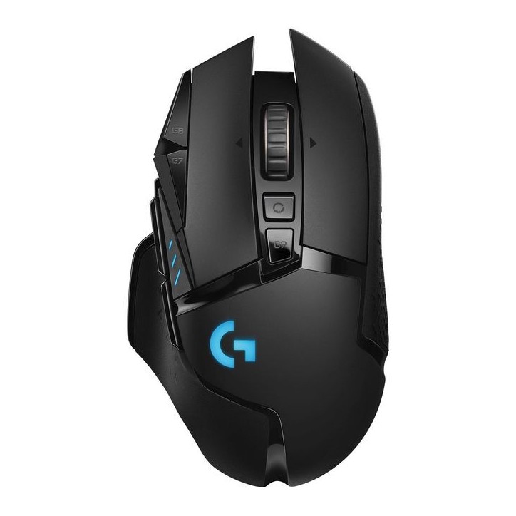 910-005567 Logitech G502 LIGHTSPEED Wireless Gaming Mouse, RF Wireless, Lithium Polymer (LiPo) Polytetrafluoroethylene (PTFE)
