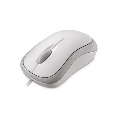 P58-00060 P58-00060 Microsoft Basic Optical Mouse, USB, 800dpi, White 1038650