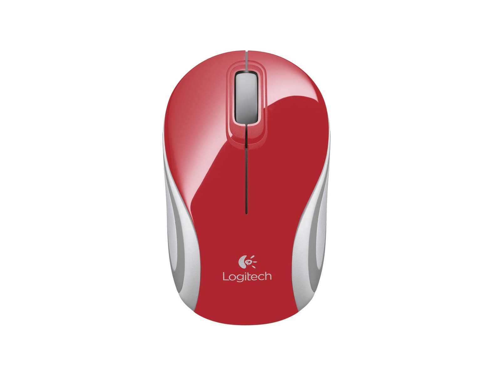 910-002732 910-002732 Logitech Wireless Mini Mouse M187, RF Wireless, Alkaline, Red