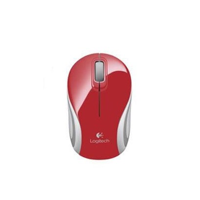 910-002737 910-002737 Logitech Wireless Mini Mouse M187, RF Wireless, Red 910-002737 910-002732