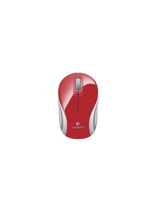 910-002737 910-002737 Logitech Wireless Mini Mouse M187, RF Wireless, Red 910-002737 910-002732