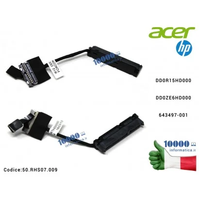 50.RHS07.009 Cavo Hard Disk HDD ACER Aspire E1-421 E1-471 V3-471 V5-551 V5-572 V7-581 5951G Travelmate P243 Aspire One D257 D...