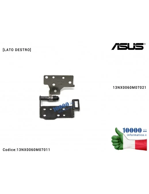 13NX0060M07011 Cerniera Hinge [DX] ASUS ASUSPRO P2520L P2520U P2530U P2530UJ P2540U P552 P552LA P552LJ P553U P553UJ [LATO DES...