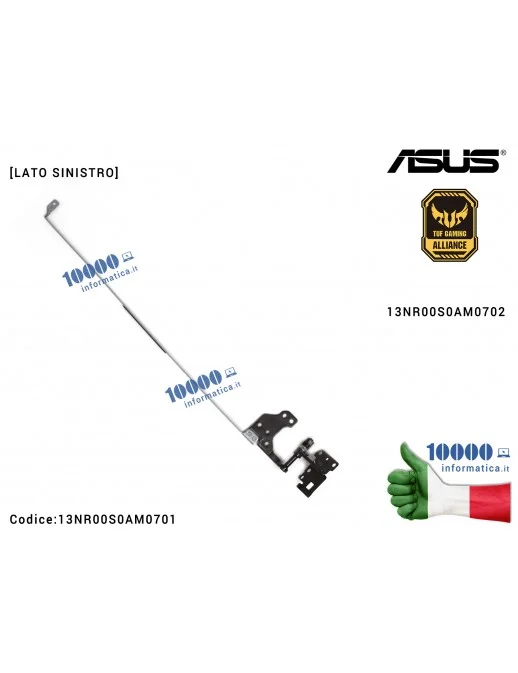 13NR00S0AM0701 Cerniera Hinge [SX] ASUS TUF Gaming FX505G FX505GE FX505GD FX505GM FX505DY FX505DT FX505DU FX505DV FX505GT FX5...