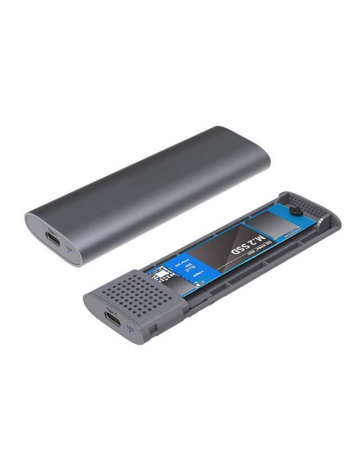 MSUB3304 MSUB3304 CoreParts USB3.2 Type-C Tool free Enclosure for M.2 PCIe NVMe/SATA SSDs