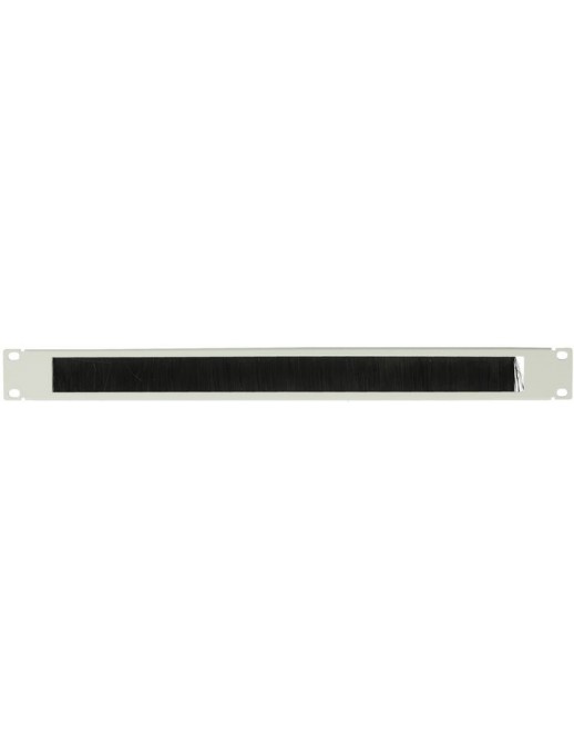 RAO200WH RAO200WH Lanview by Logon 1U 19" SIMPLE TYPE, BRUSHED CABLE ORGANIZER PANEL RAO200WH