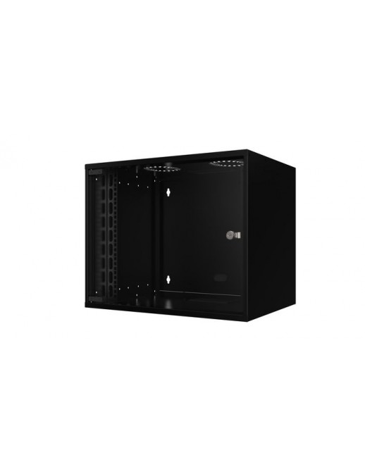 RUM09U40MNBL RUM09U40MNBL Lanview by Logon 19'' Rack Cabinet 9U 53 x 40 SOHO Wallmount Unmounted RUM09U40MNBL