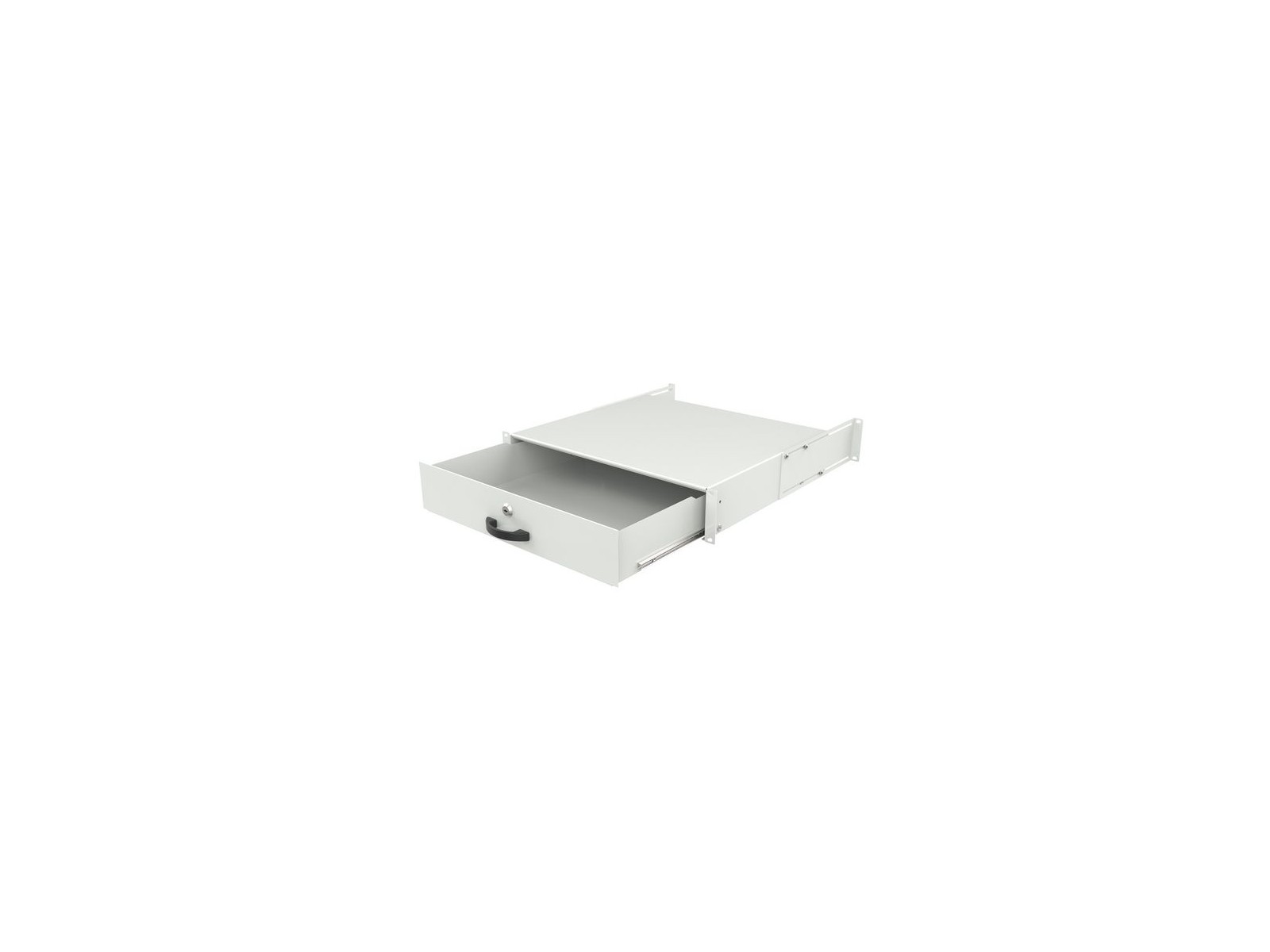 RAD105WH RAD105WH Lanview by Logon 2U 19" KEYBOARD, GENERAL USE, LOCKABLE DRAWER MODULE WHITE RAD105WH