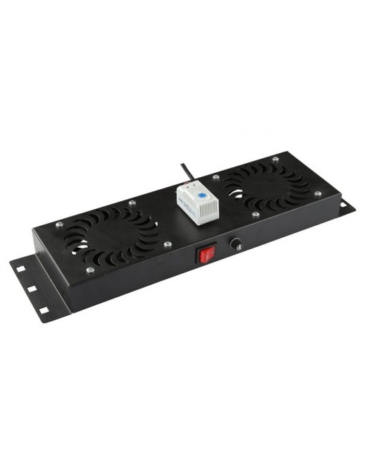 RAF115BL-UK RAF115BL-UK Lanview by Logon 2 FANS, ANALOG THERMOSTAT CONTROL FAN MODULE BUILT-IN UK Plug RAF115BL