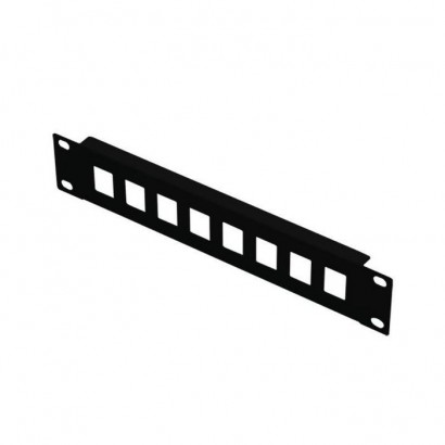 LKS675BL LKS675BL Lanview by Logon 1U 10" PATCH PANEL FOR KEYSTONE - 8-PORT UNEQUIPPED BLACK LKS675BL