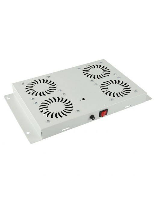 RAF120WH-UK RAF120WH-UK Lanview by Logon 4 FANS, ANALOG THERMOSTAT CONTROLLED FAN MODULE WHITE UK Plug RAF120WH
