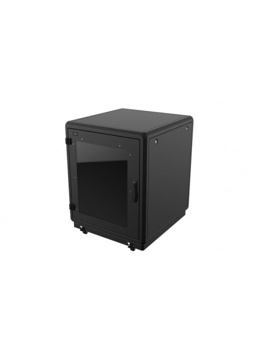 RDLAK16U758BL RDLAK16U758BL Lanview by Logon 19'' 16U Rack Cabinet 750 x 800mm Soundproof RDLAK16U758BL