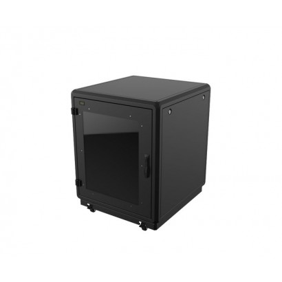 RDLAK16U751BL RDLAK16U751BL Lanview by Logon 19'' 16U Rack Cabinet 750 x 1000mm Soundproof RDLAK16U751BL