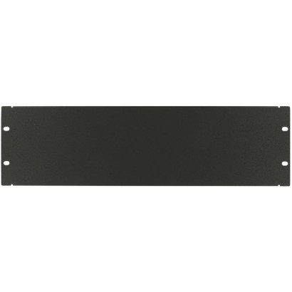 RAB110BL RAB110BL Lanview by Logon 3U 19" SCREW TYPE BLANK PANEL BLACK RAB110BL