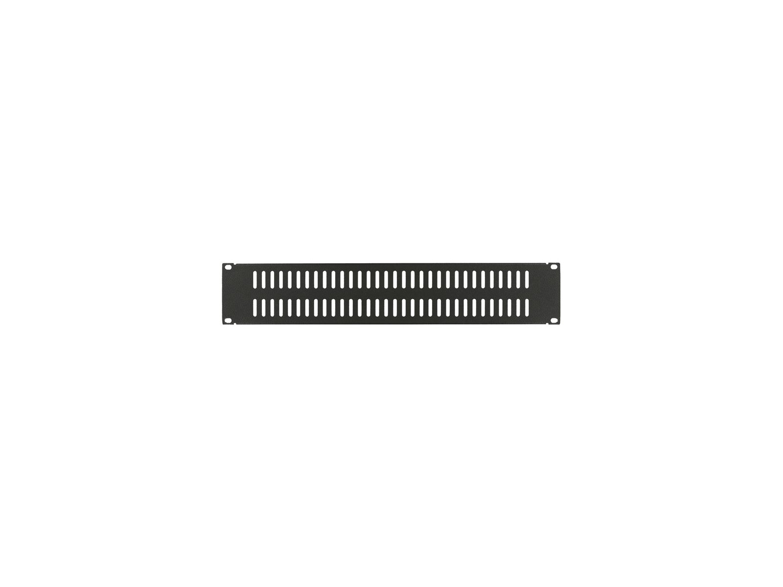 RAB205BL RAB205BL Lanview by Logon 2U 19" SCREW TYPE, VENTED BLANK PANEL BLACK RAB205BL