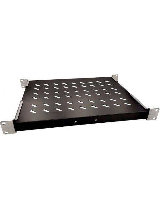 RAS100BL RAS100BL Lanview by Logon 1U 19" D600MM FIXED SHELF BLACK RAS100BL