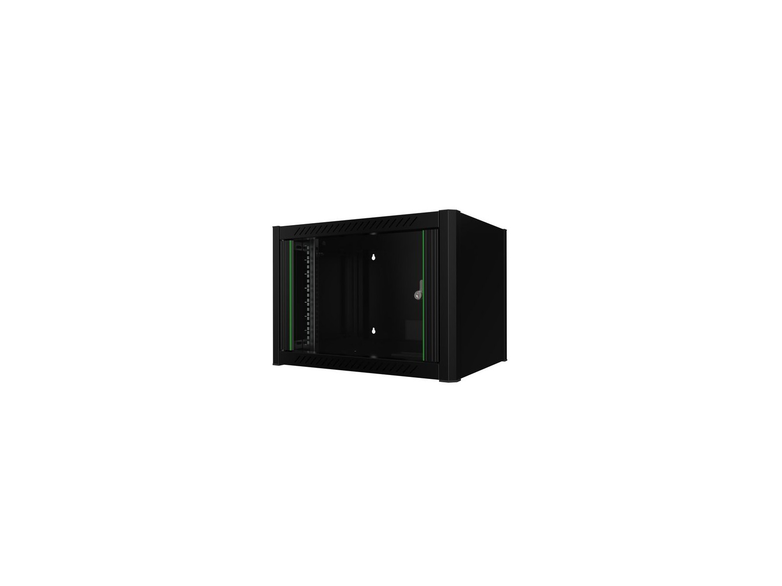 RWM07U45BL RWM07U45BL Lanview by Logon 19'' Rack Cabinet 7U 60 x 45 Wallmount RWM07U45BL