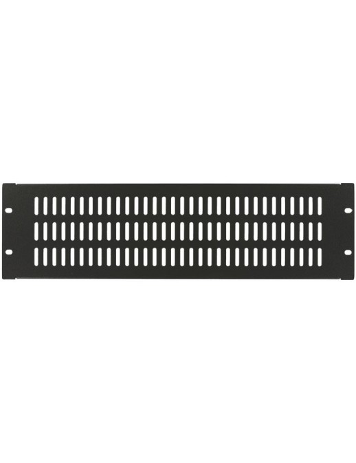 RAB210BL RAB210BL Lanview by Logon 3U 19" SCREW TYPE, VENTED BLANK PANEL BLACK RAB210BL