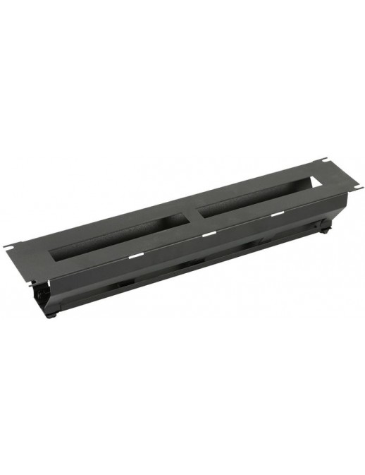 RAO425BL RAO425BL Lanview by Logon 2U 19" R TYPE CABLE MANAGEMENT PANEL WITH COVER BLACK RAO425BL