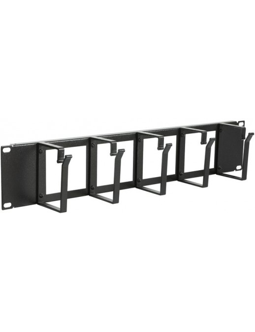 RAO115BL RAO115BL Lanview by Logon 2U 19" CABLE ORGANIZER PANEL WITH CABLE ENTRY HOLE RAO115BL