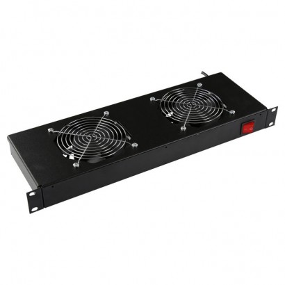 RAF310BL RAF310BL Lanview by Logon 2 FANS, ANALOG THERMOSTAT RACK MOUNT FAN MODULE 1U RAF310BL