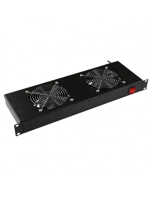 RAF310BL RAF310BL Lanview by Logon 2 FANS, ANALOG THERMOSTAT RACK MOUNT FAN MODULE 1U RAF310BL